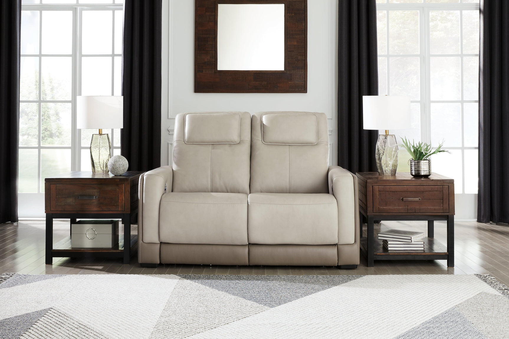 Battleville Almond Sofa, Loveseat And Recliner - Ella Furniture