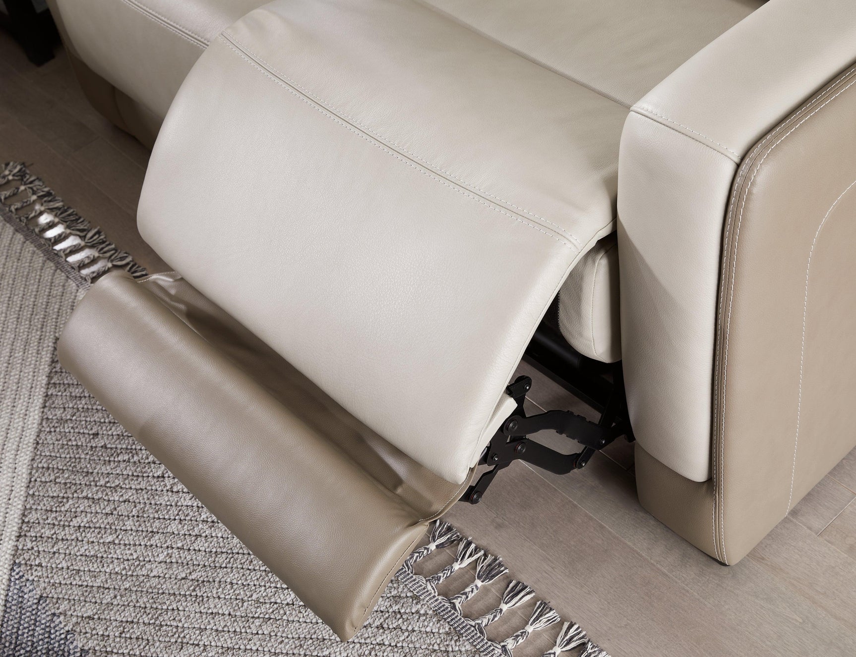 Battleville Almond Sofa, Loveseat And Recliner - Ella Furniture