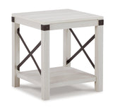 Bayflynn Whitewash 2 End Tables - Ella Furniture