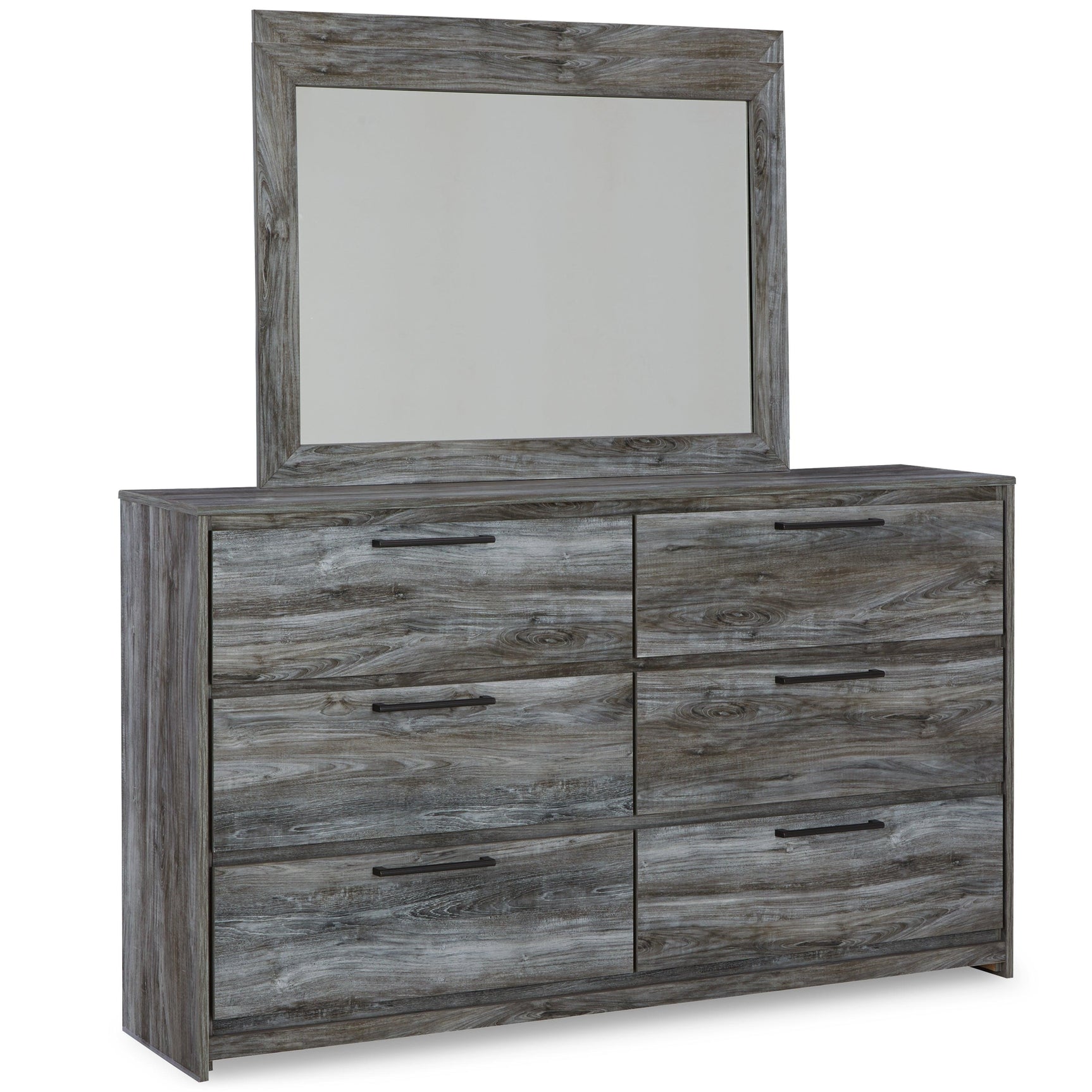 Baystorm Gray Panel Bedroom Set - Ella Furniture