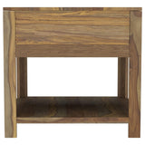 Esther 2-Piece Solid Sheesham Coffee and End Table Set Natural — product image 5
