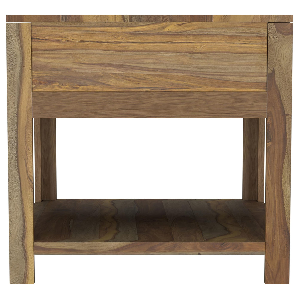 Esther 2-Piece Solid Sheesham Coffee and End Table Set Natural — product image 5