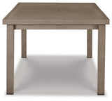 Beach Front Beige Outdoor Dining Table P323-635 - Ella Furniture