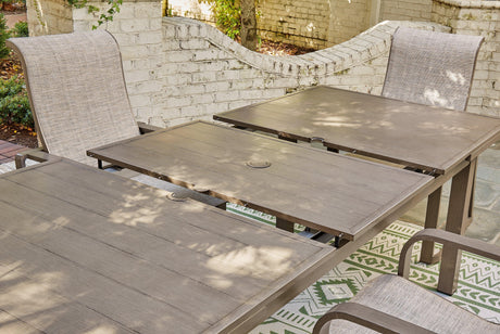 Beach Front Beige Outdoor Dining Table P323-635 - Ella Furniture