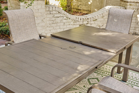Beach Front Beige Outdoor Dining Table P323-635 - Ella Furniture