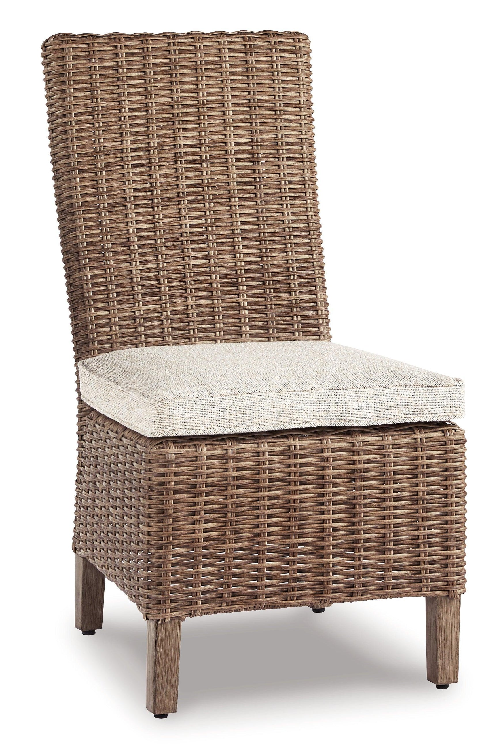 Beachcroft Beige Outdoor Dining Table And 4 Chairs PKG014591 - P791-625 | P791-601 | P791-601 - Ella Furniture