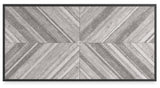Beachcroft Black/light Gray Outdoor Dining Table - Ella Furniture