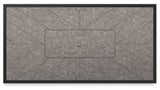 Beachcroft Black/light Gray Outdoor Fire Pit Table - Ella Furniture
