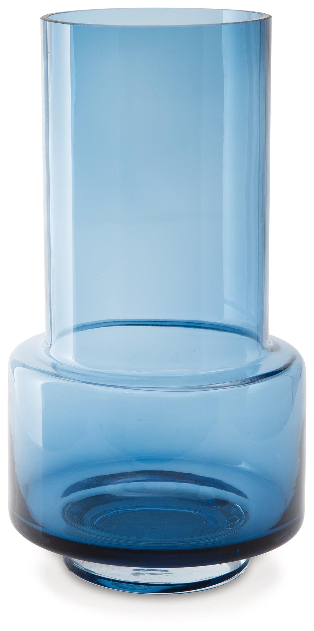 Bealen Dark Blue Vase A2900013 - Ella Furniture