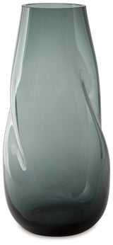Beamund Teal Blue Vase (Set Of 2) A2900011 - Ella Furniture