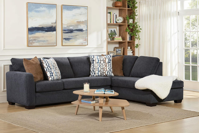 Behold Charcoal Sectional from Ella Furniture