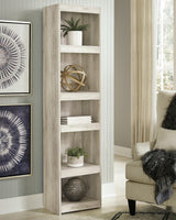 Bellaby Whitewash 4-Piece Entertainment Center With Electric Fireplace EW0331W8 - Ella Furniture