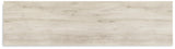 Bellaby Whitewash 4-Piece Entertainment Center With Electric Fireplace EW0331W8 - Ella Furniture
