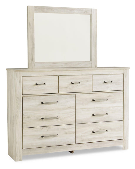 Bellaby Whitewash Panel Bedroom Set - Ella Furniture