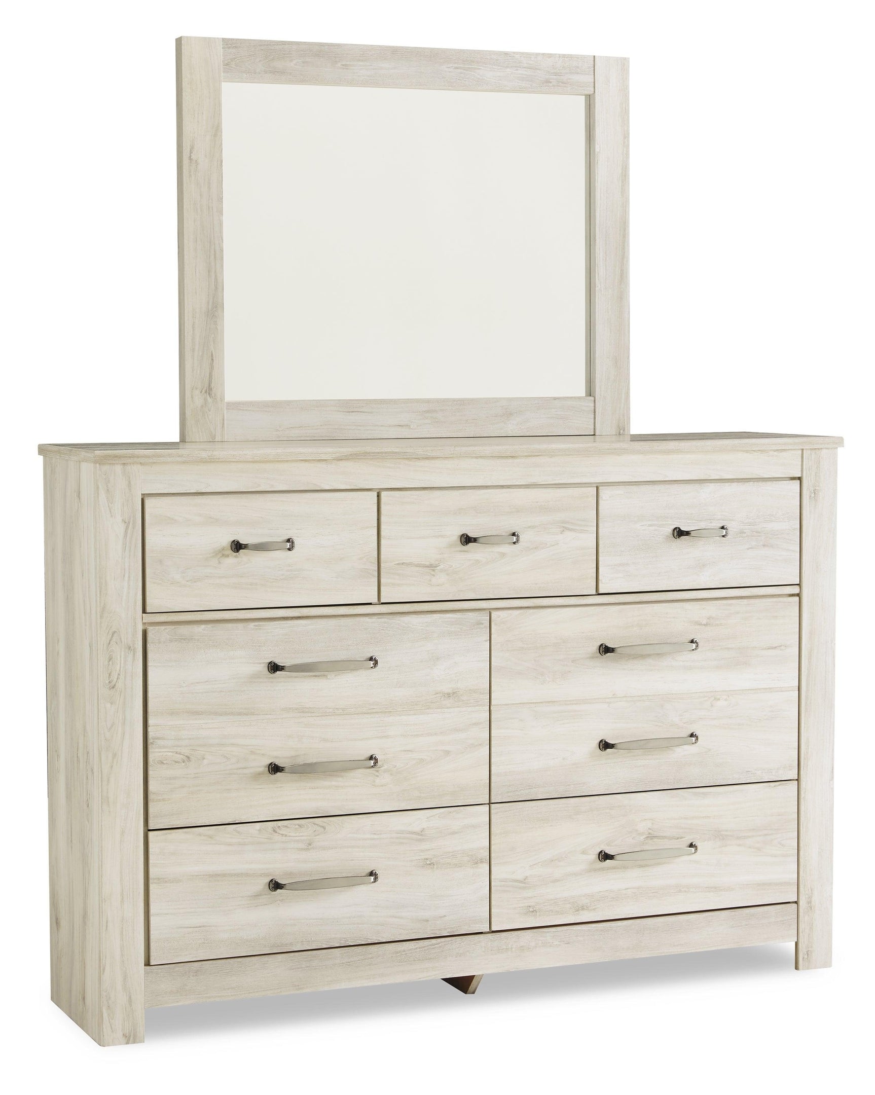 Bellaby Whitewash Platform 2 Storage Bedroom Set - Ella Furniture