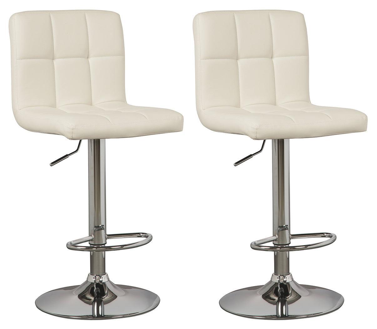 Bellatier Bone 2-Piece Bar Stool - Ella Furniture