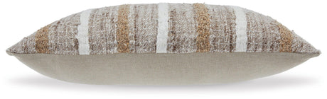 Benish Tan/brown/white Pillow (Set Of 4) - Ella Furniture