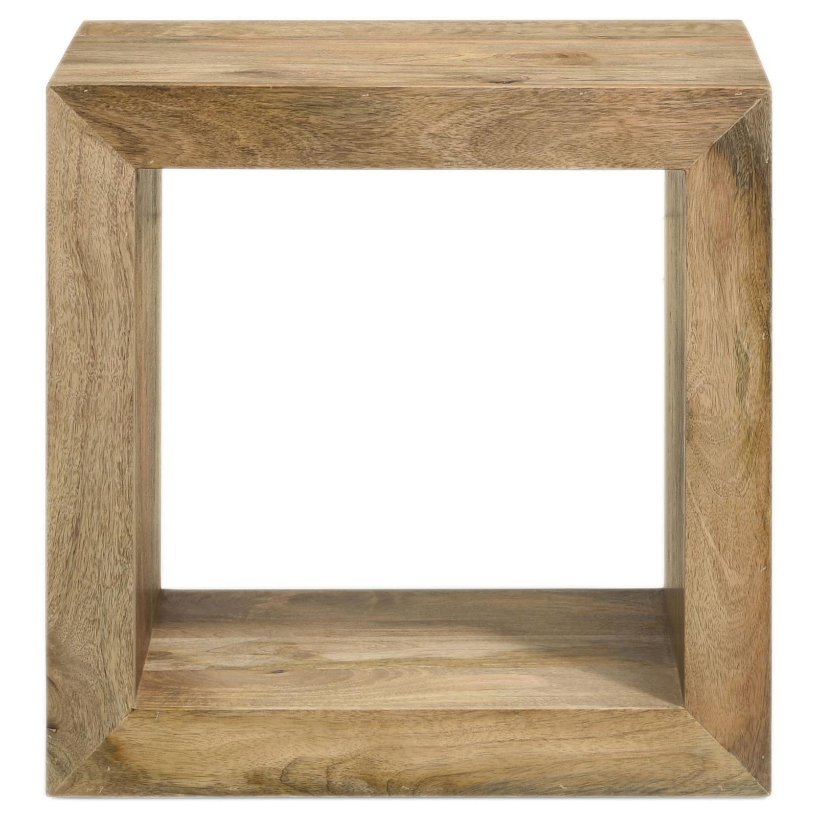 Benton Rectangular Solid Wood End Table Natural 704837 - Ella Furniture
