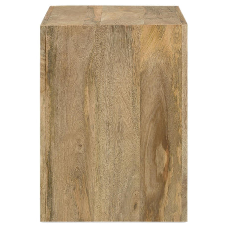 Benton Rectangular Solid Wood End Table Natural 704837 - Ella Furniture