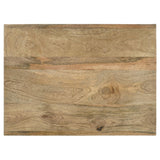 Benton Rectangular Solid Wood End Table Natural 704837 - Ella Furniture