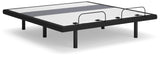 Best Base with Lumbar and Audio Black King Adjustable Base - Ella Furniture