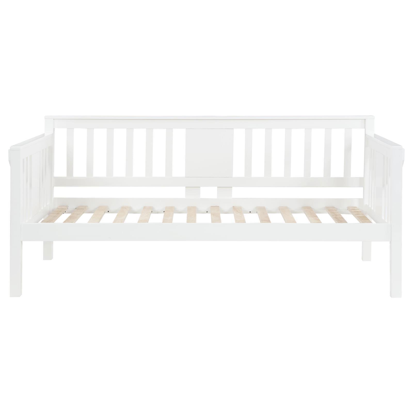 Bethany Wood Twin Daybed With Drop-down Tables White 300837 - Ella Furniture
