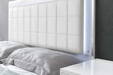 Beverly White Gloss Chest - Ella Furniture