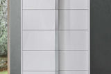 Beverly White Gloss Chest - Ella Furniture