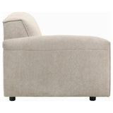 Crane 6-piece Modular Sectional Sofa Beige — product image 5