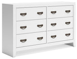 Binterglen White Dresser - Ella Furniture