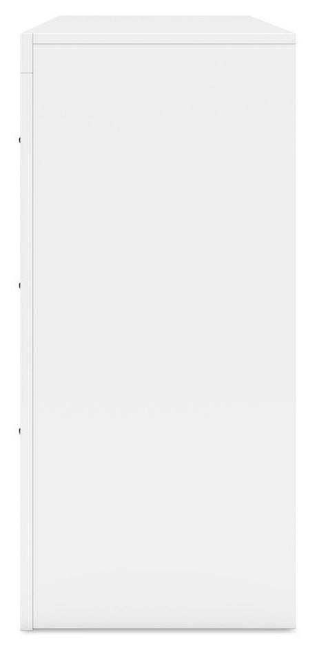 Binterglen White Dresser - Ella Furniture