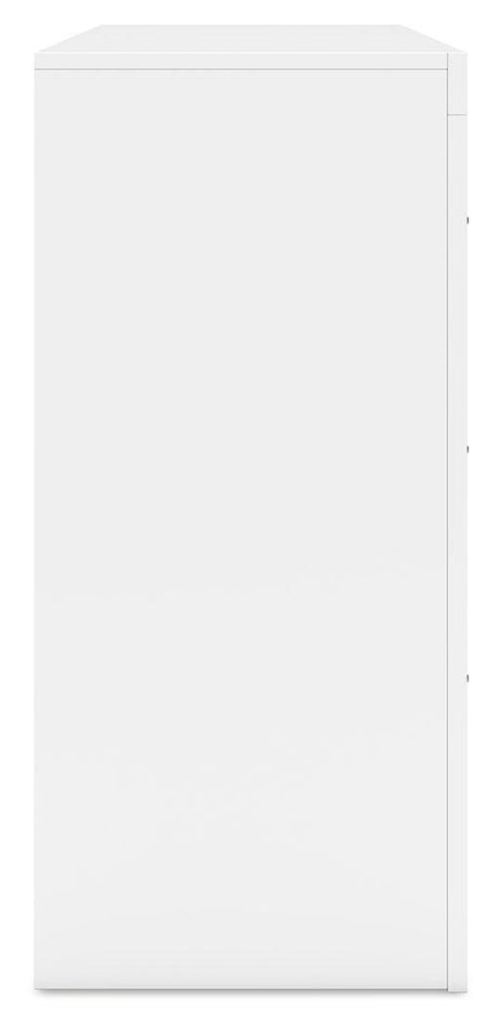 Binterglen White Dresser - Ella Furniture
