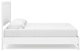 Binterglen White King Panel Bed - Ella Furniture