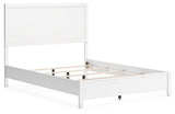 Binterglen White Queen Panel Bed - Ella Furniture