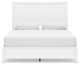 Binterglen White Queen Panel Bed - Ella Furniture