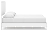Binterglen White Queen Panel Bed - Ella Furniture
