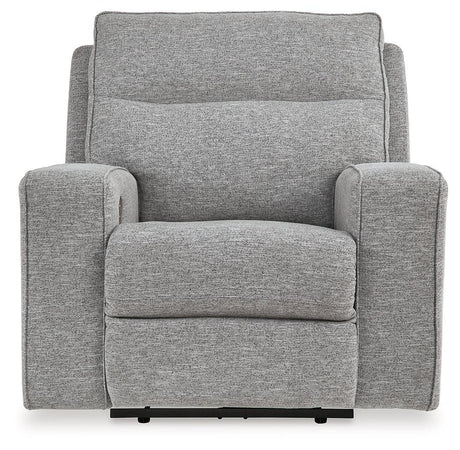 Biscoe Pewter Sofa, Loveseat And Recliner - Ella Furniture