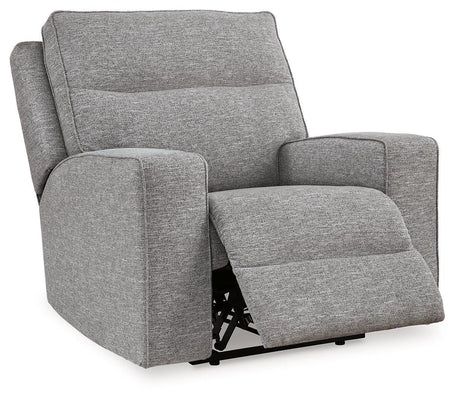 Biscoe Pewter Sofa, Loveseat And Recliner - Ella Furniture