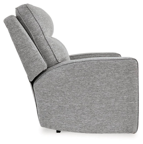 Biscoe Pewter Sofa, Loveseat And Recliner - Ella Furniture