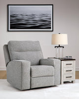 Biscoe Pewter Sofa, Loveseat And Recliner - Ella Furniture