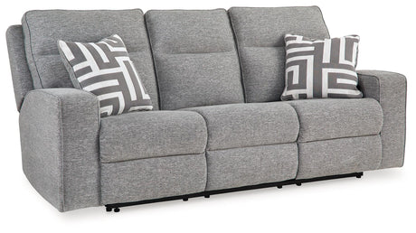 Biscoe Pewter Sofa, Loveseat And Recliner - Ella Furniture