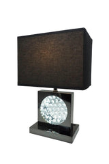 Black Nickel Modern Contemporary LED Accent Table Lamp - Ella Furniture