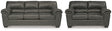 Bladen Slate Sofa And Loveseat - Ella Furniture