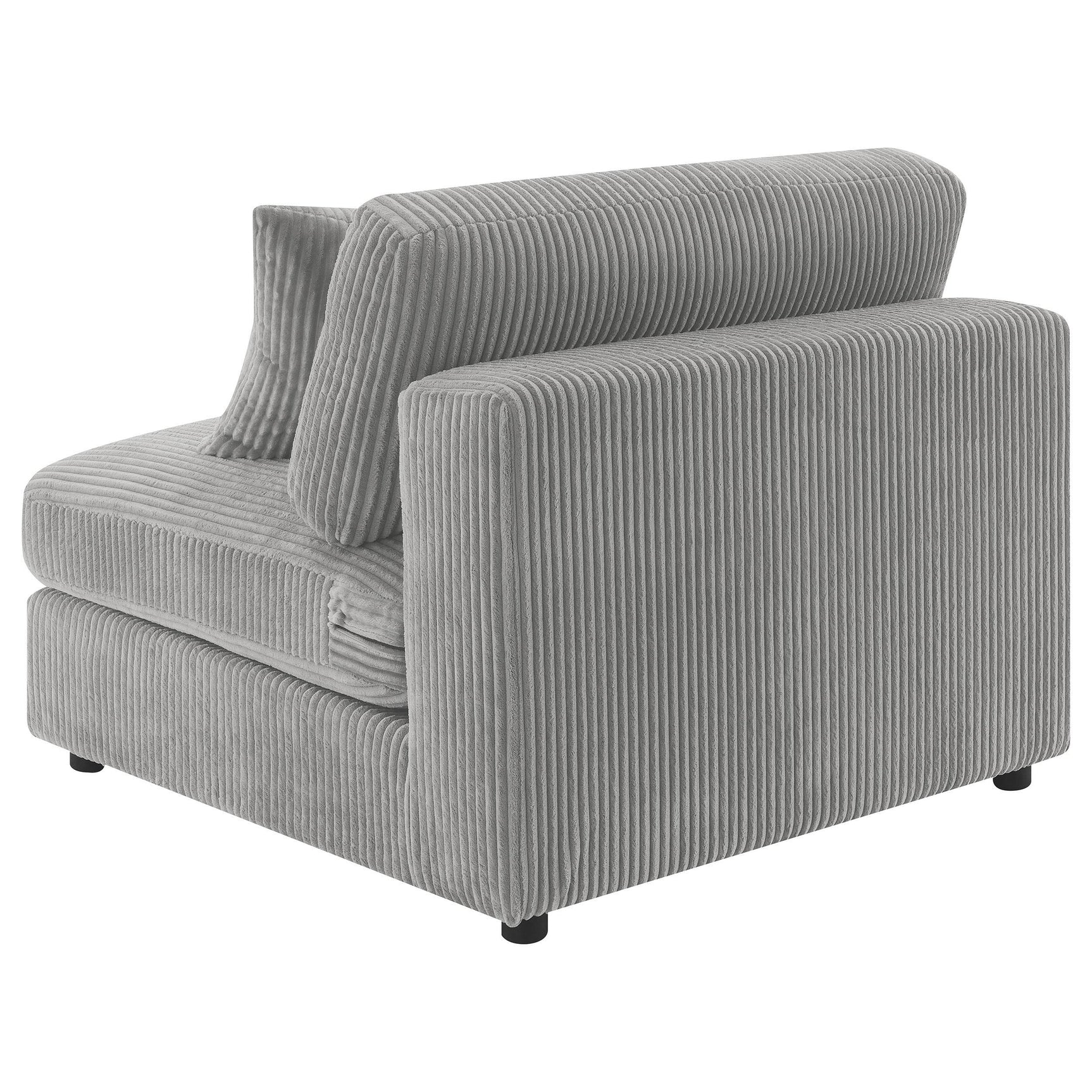 Blaine Blaine Upholstered Armless Chair Fog 509997 - Ella Furniture