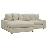 Blaine Blaine Upholstered Reversible Sectional Sofa Sand 509899 - Ella Furniture