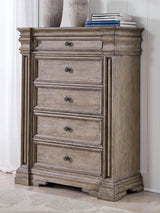 Blairhurst Light Grayish Brown Chest of Drawers - Ella Furniture
