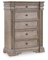 Blairhurst Light Grayish Brown Chest of Drawers - Ella Furniture