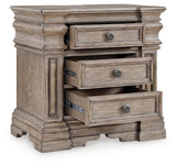 Blairhurst Light Grayish Brown Nightstand - Ella Furniture