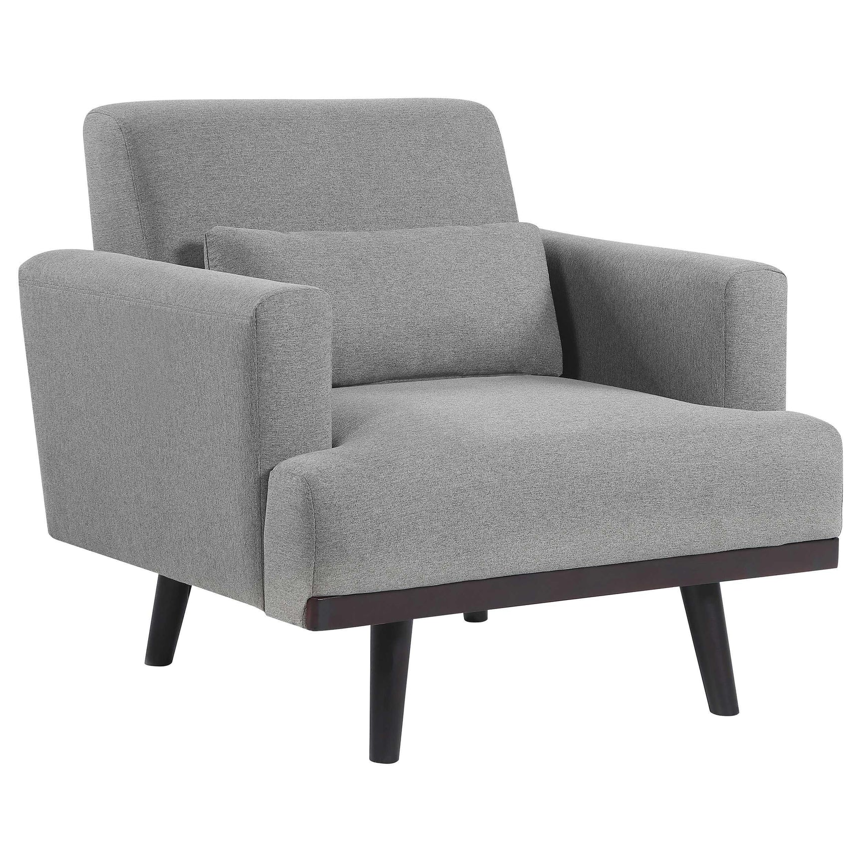 BLAKE Blake 3-piece Upholstered Track Arm Sofa Set Sharkskin 511121-S3 - Ella Furniture