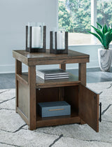 Boardernest Brown Coffee Table With 1 End Table - Ella Furniture